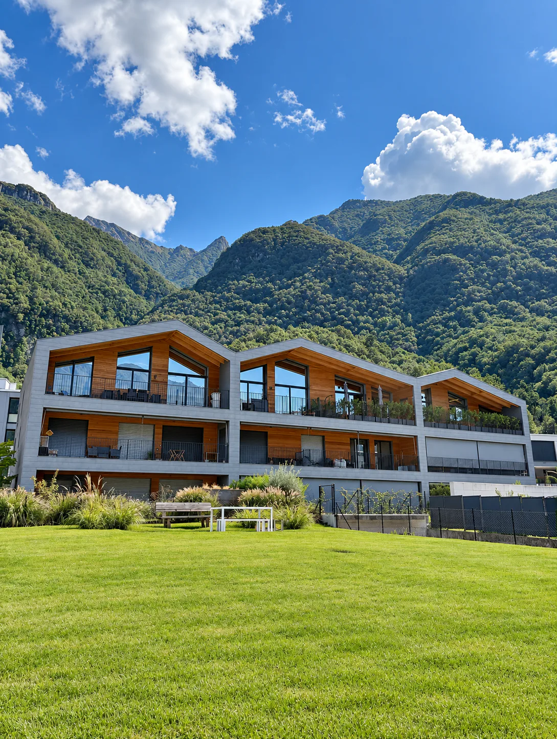 Appartement lumineux 3 1/2 pièces avec terrasse, à deux pas du lac de Lugano