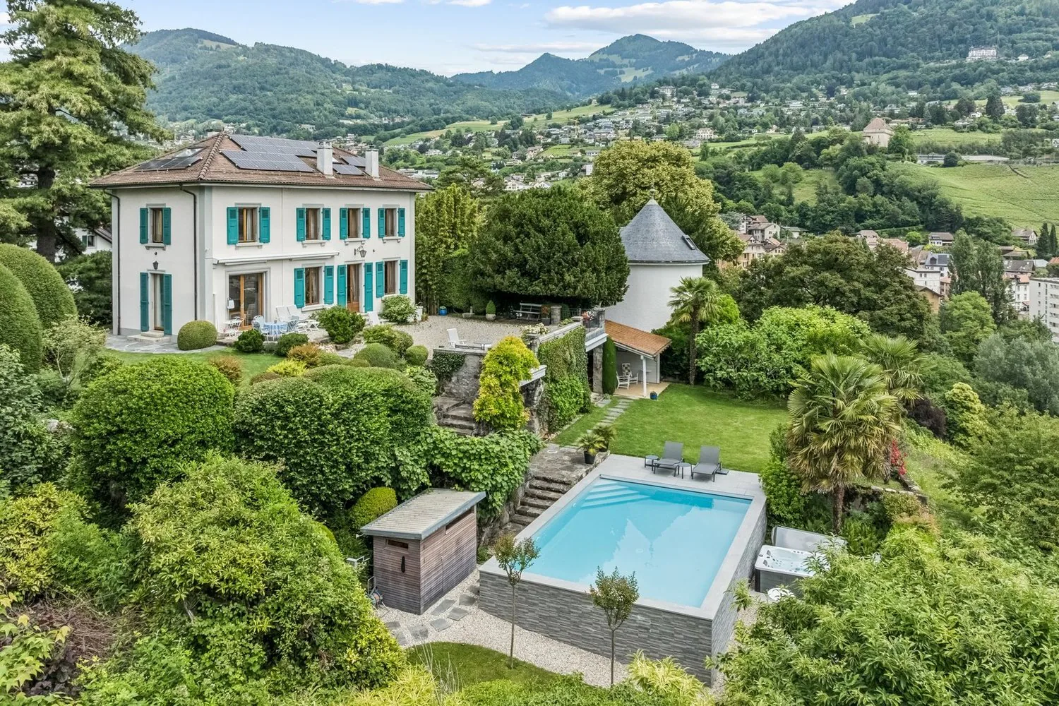 Eccezionale dimora del XVIII secolo nel Comune di Montreux