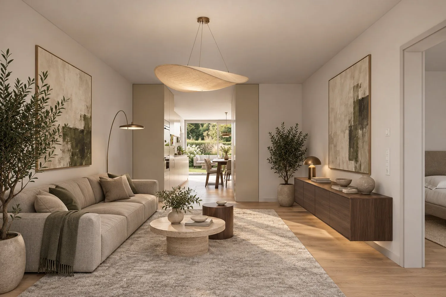 Appartement neuf près de Letten, avec 40 m² d'espace extérieur – une rareté en plein cœur de la ville
