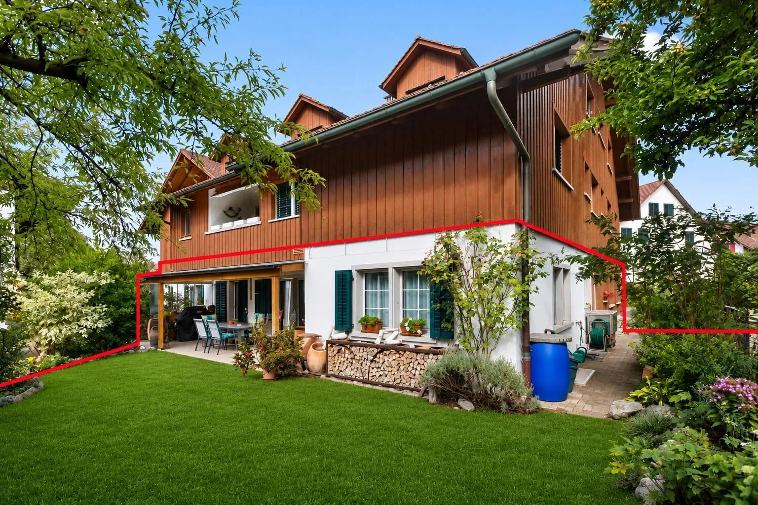 4.5-Zimmer-Gartenwohnung mit Terrasse in Nürensdorf