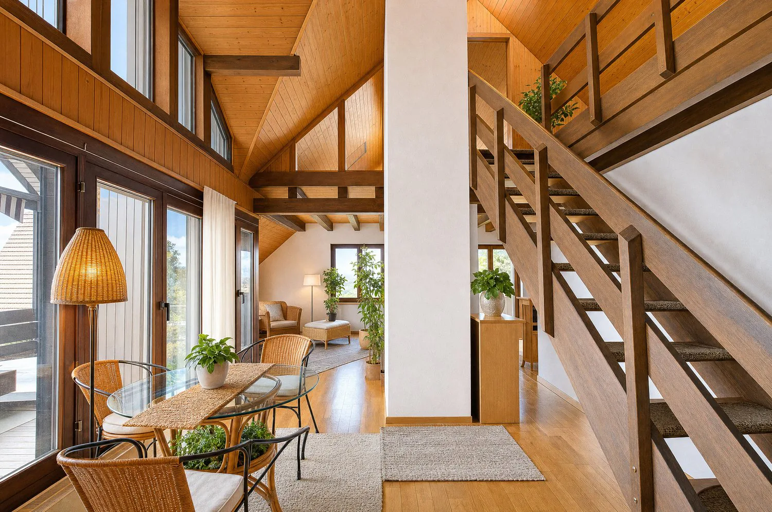 MAISONETTE-IDYLLE MIT WEITBLICK AM ALBIS