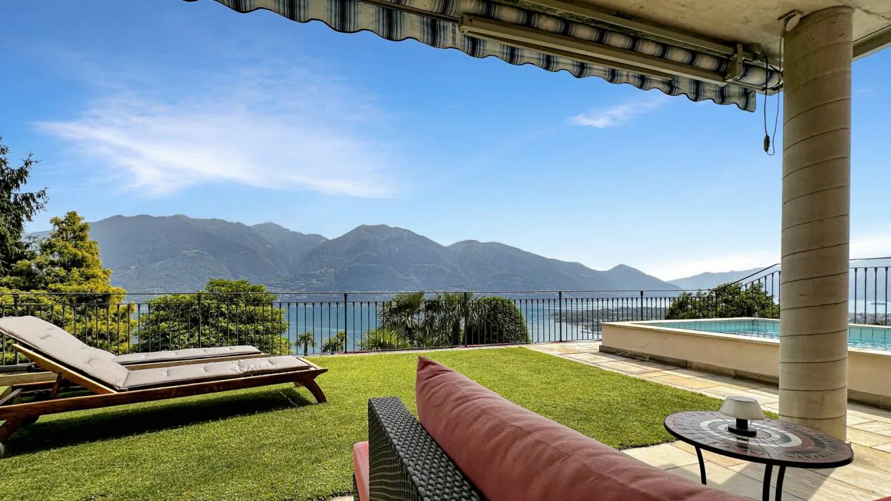 Brione sopra Minusio - Villa mit 3 Wohnungen