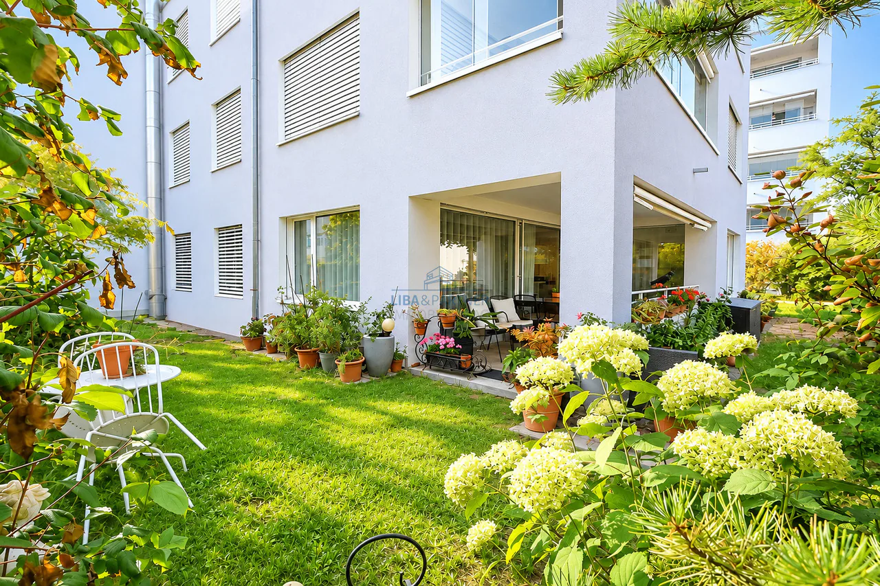 Wohnen mit Garten und Loggia - attraktive 4½-Zimmer-Wohnung in Augst