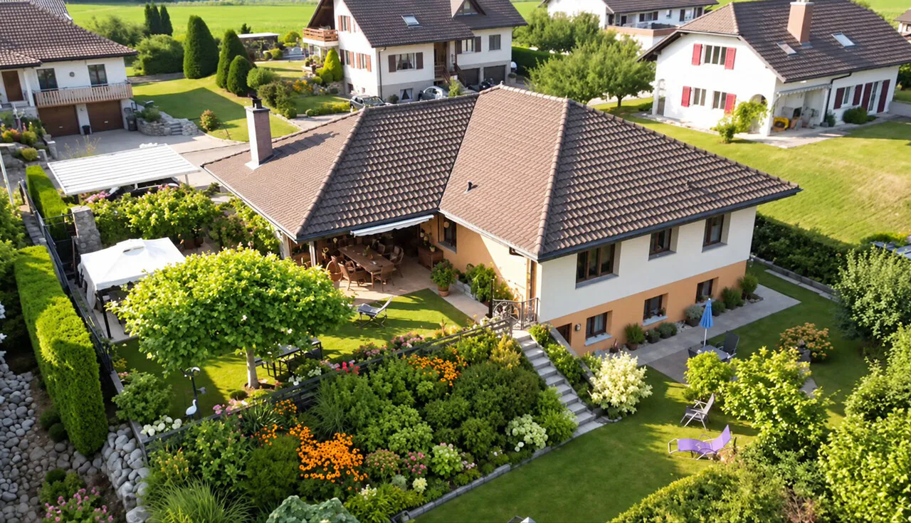 6.5-Zimmer Villa Familienparadies mit grosszügigem Umschwung