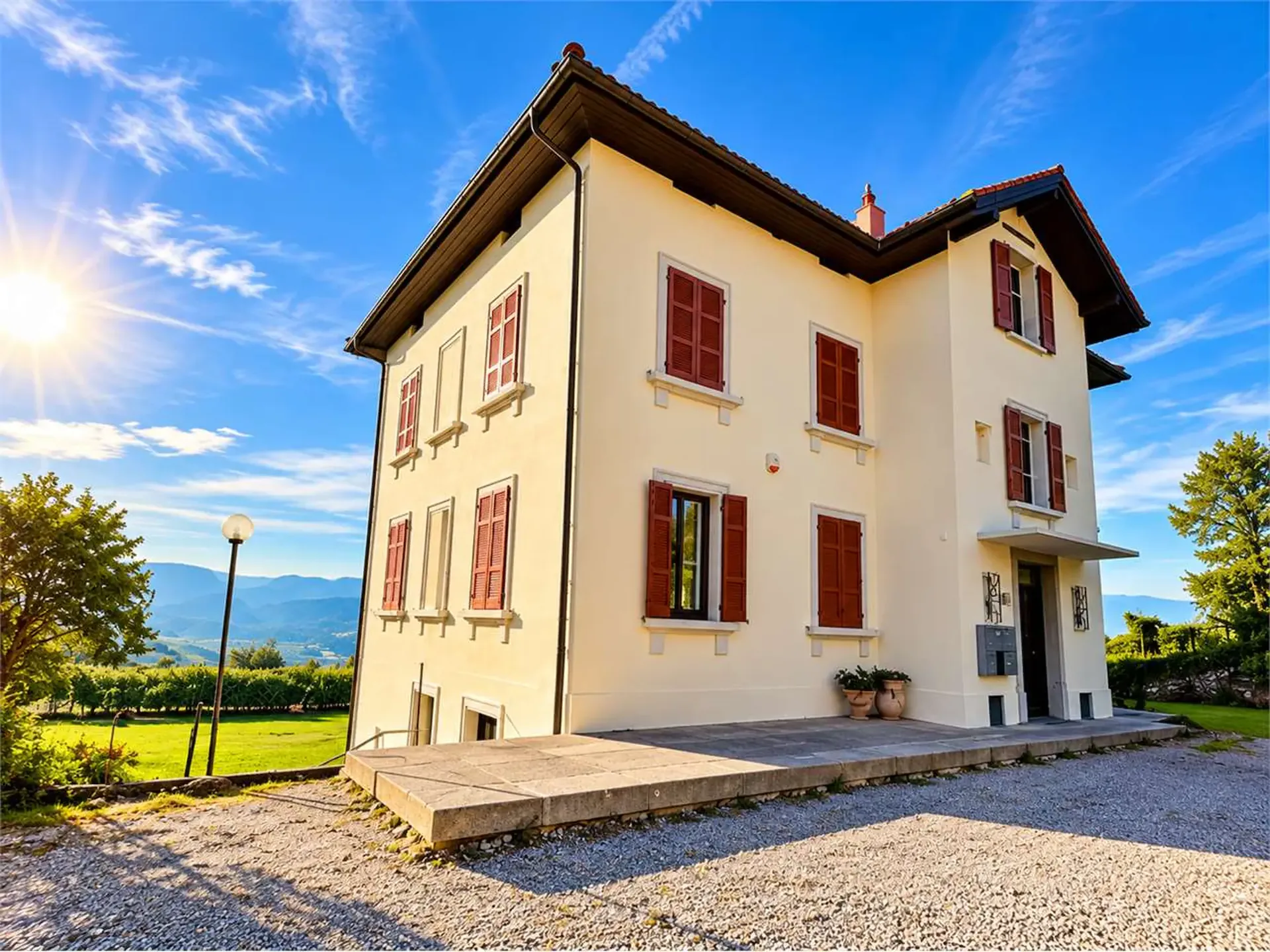 Mendrisio-Arzo: 3.5 pièces avec vue ouverte enchantée