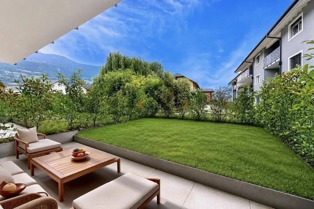 Schönes 3.5-Zimmer-Apartment in Ardon mit Garten