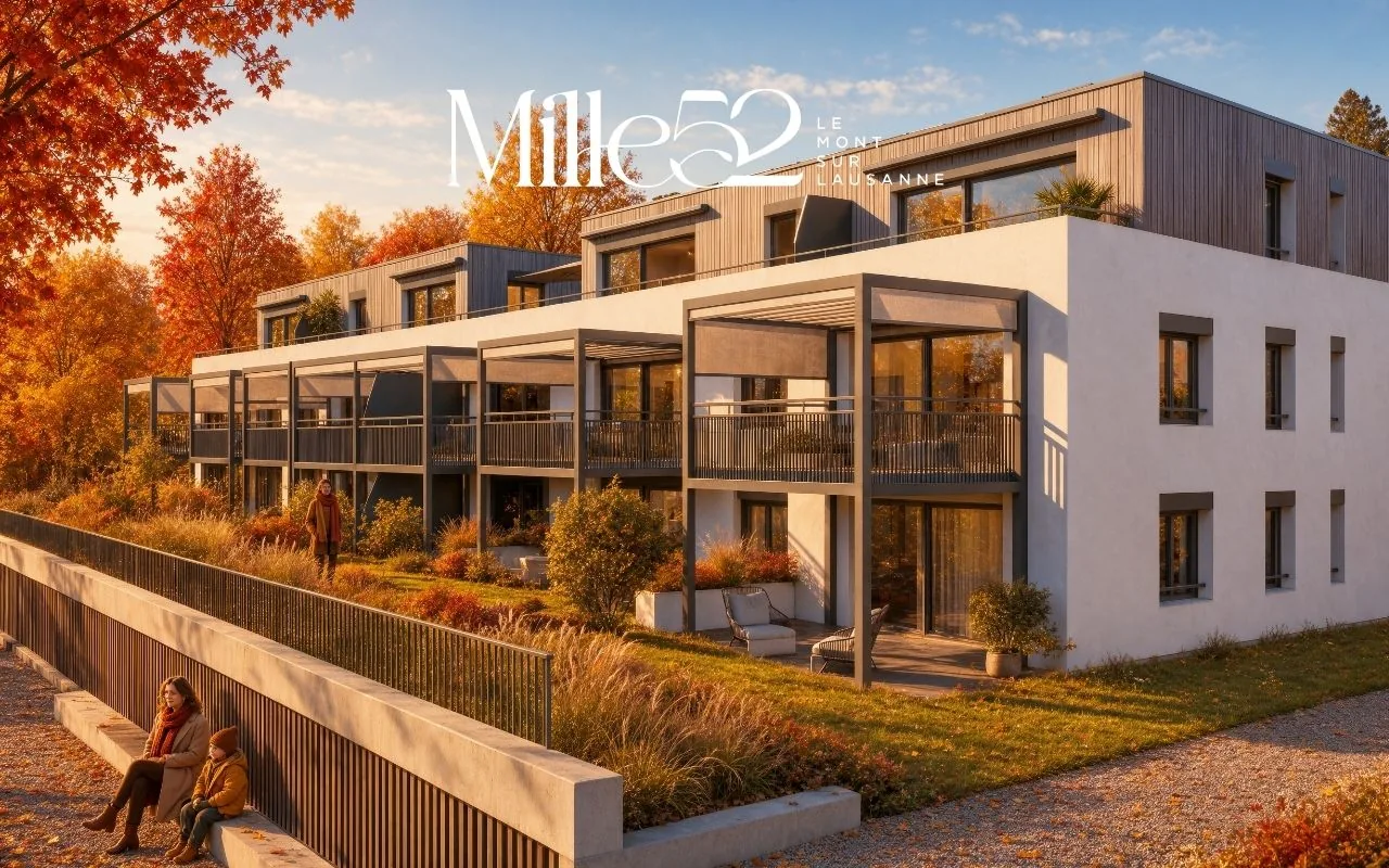 Mille52 - Lot B1-101 - Appartement de 3.5 pièces avec balcon au 1er étage
