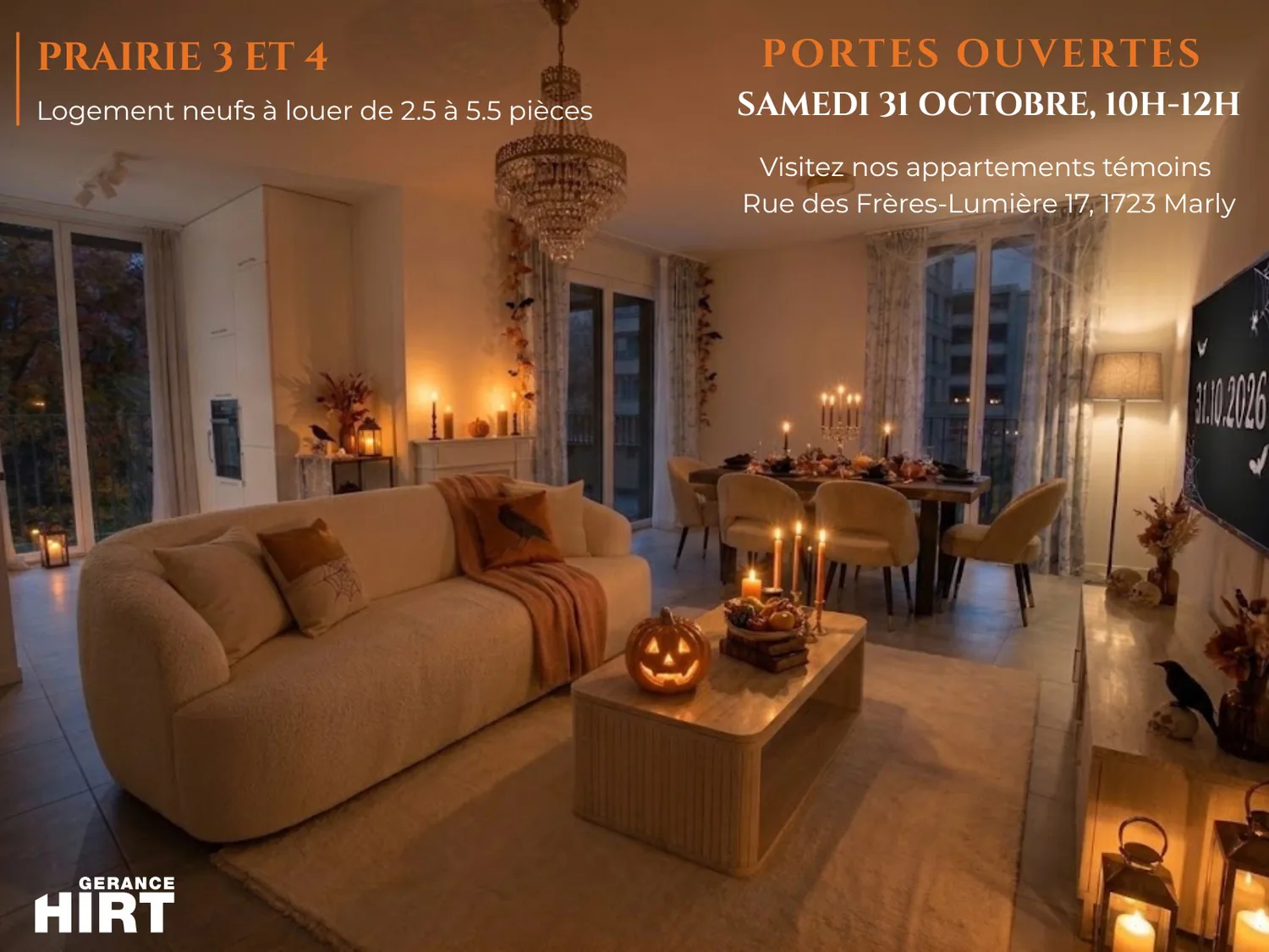 Charmanter Apartment mit 3.5 Zimmern in Marly!