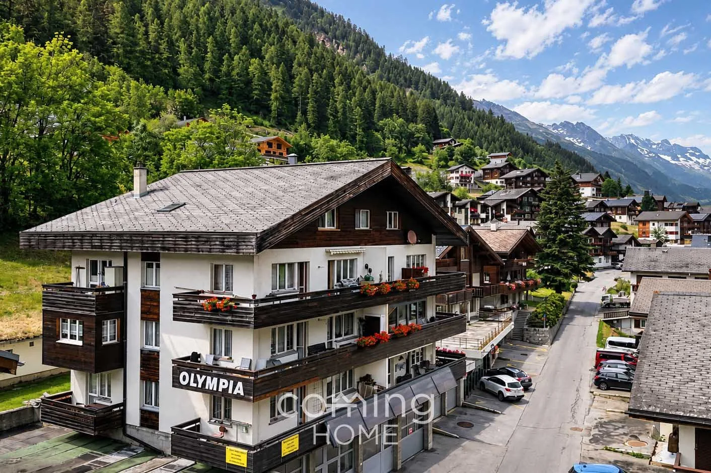 Appartamento di 4.5 locali con balcone e vista sulla montagna a Wiler (Lötschen)