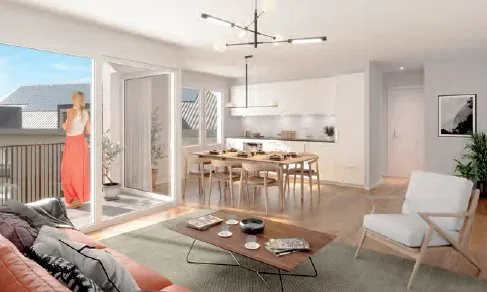 Montreux ? Appartamento nuovo di 3.5 locali al 3° piano con due balconi
