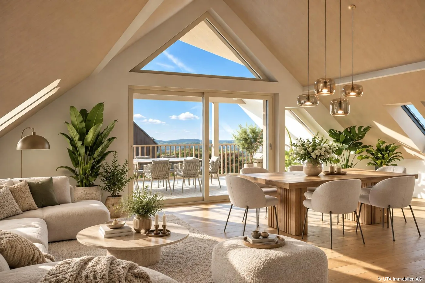 Attractive new apartments in the green