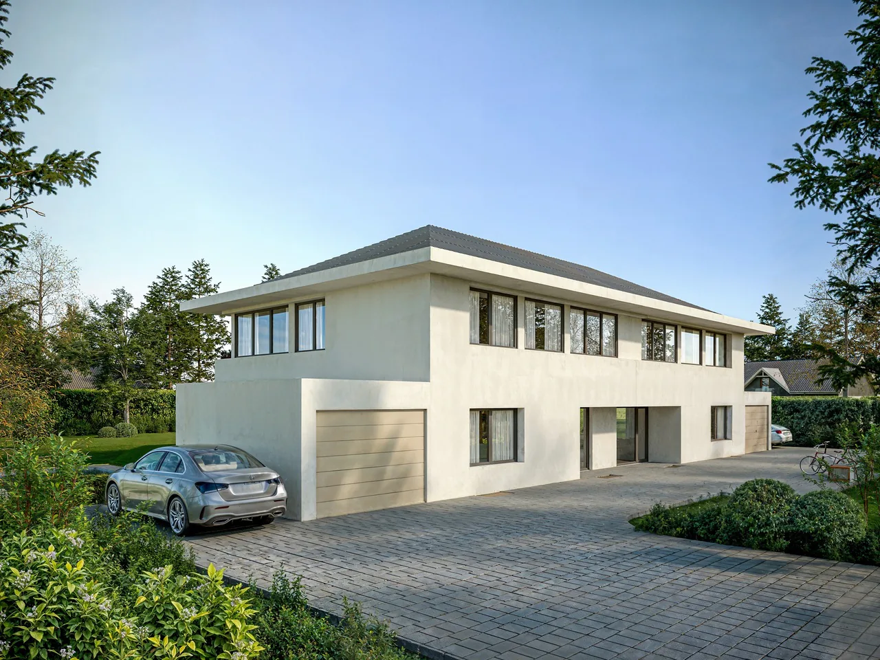 First reserved villa!