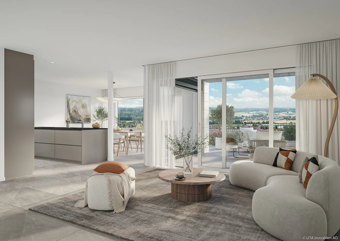 Exclusive 4.5-room terrace apartment in a unique south-facing location