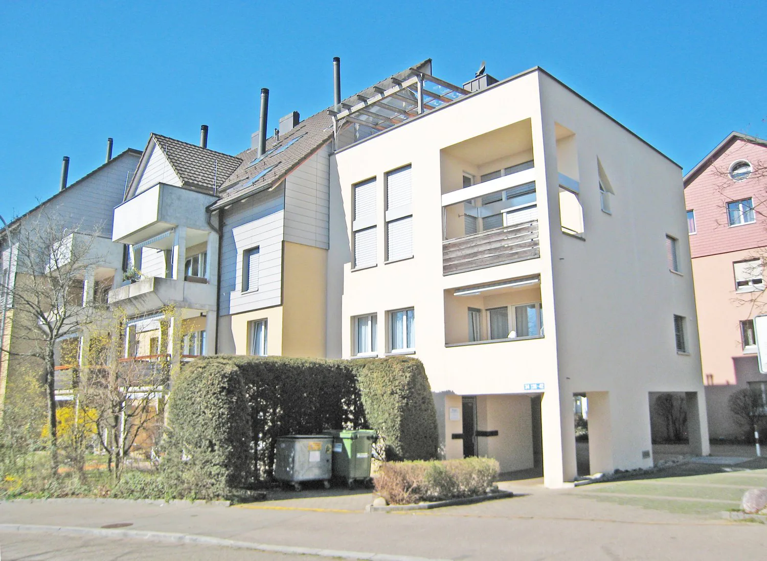 Appartement spacieux dans un quartier de ville populaire