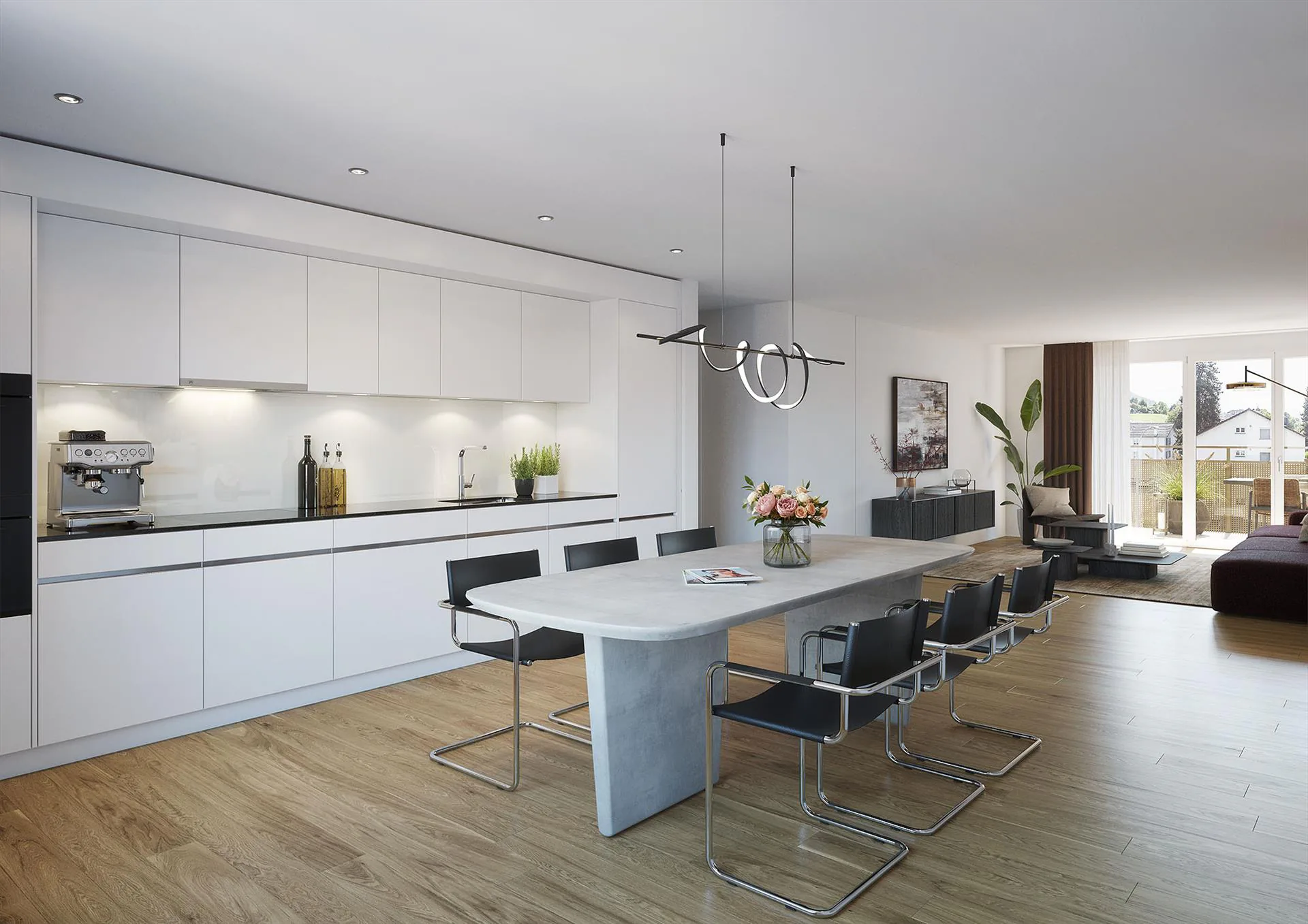 Moderne 3½-Zimmer-Eigentumswohnung mit grosszügigem Balkon in Ebikon