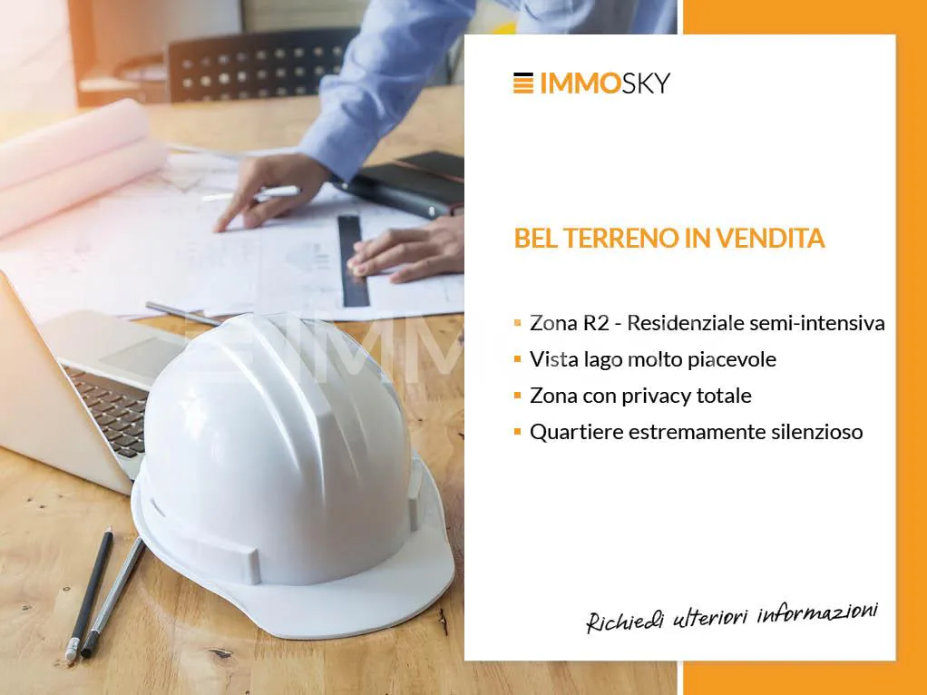 Magnifica vista lago, edifica la tua proprietà