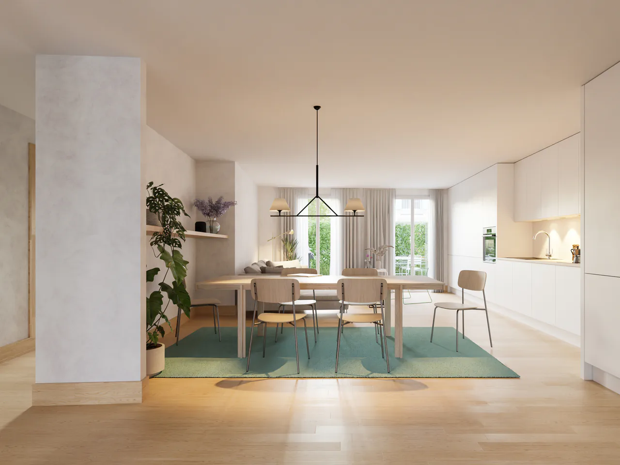Schöne Fels: Bereits 50% verkauft - 3,5-Zimmer-Wohnung