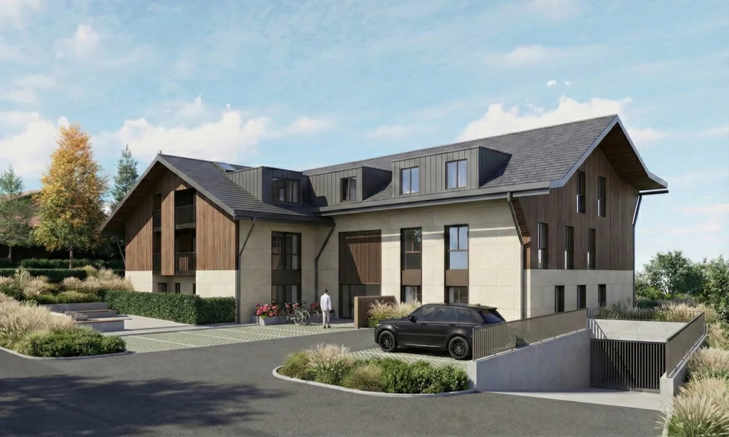 Nouvelle construction, 4.5 p à La Joux