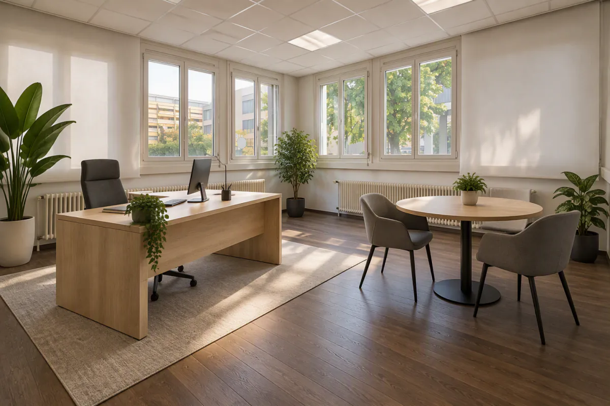 Büros 110m2 im Erdgeschoss, ideal gelegen, Eaux-Vives