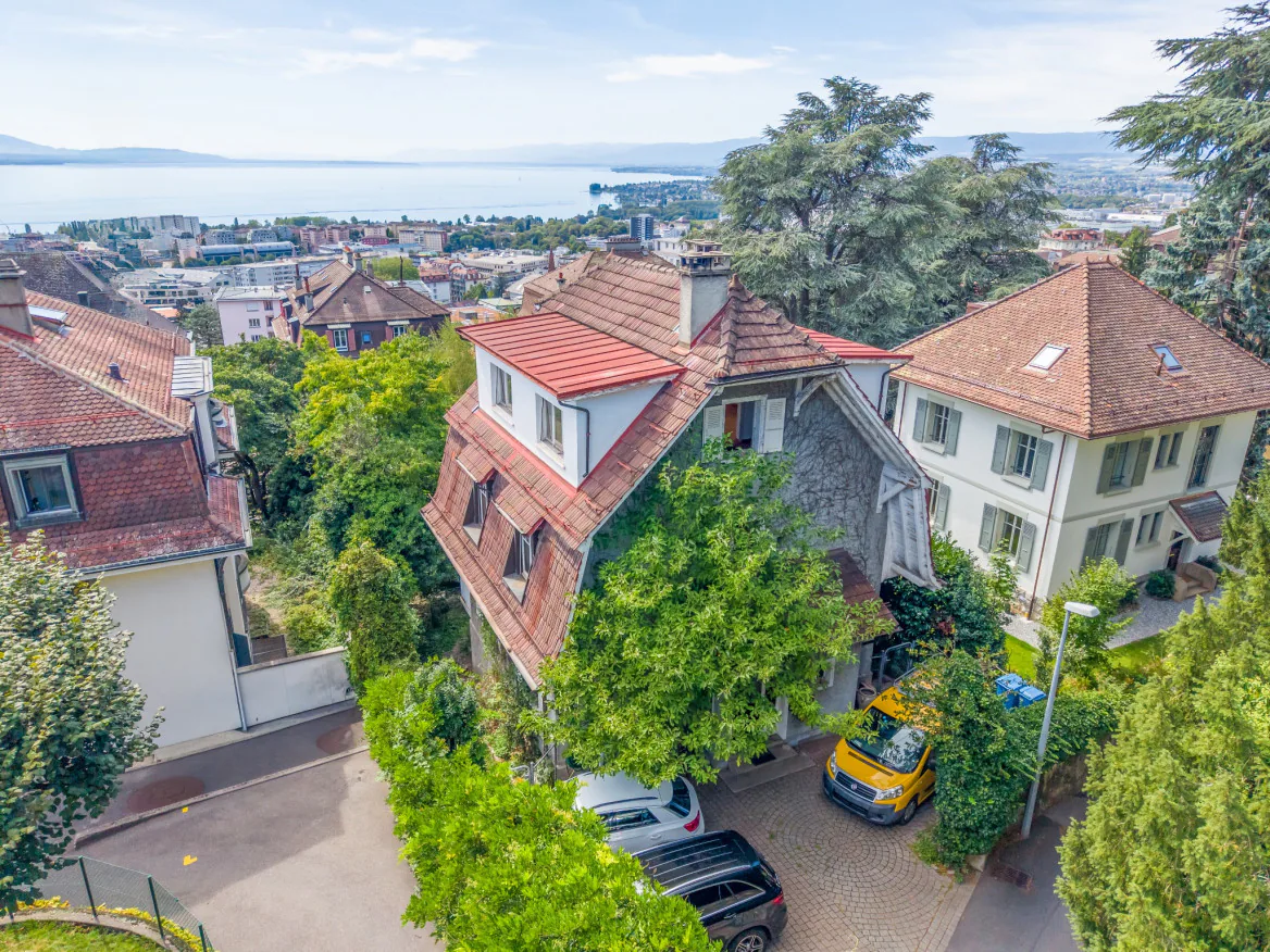 LAUSANNE 1004 - Haus mit 6 Zimmern, Seeblick, Garten & 4 Parkplätzen