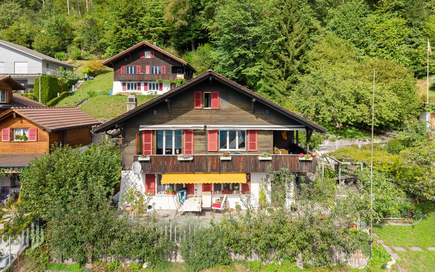 ImmoWyss - Chalet con appartamento separato in una posizione panoramica