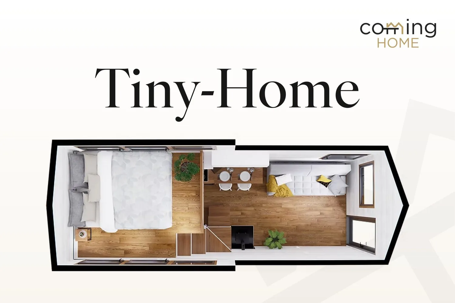 1.5-Zimmer Tiny-Home in Brig - neuwertig und sofort verfügbar