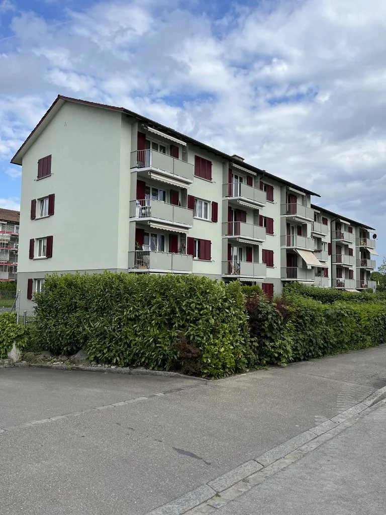 Grosse 1.0 Zimmerwohnung mit Gartensitzplatz in Regensdorf