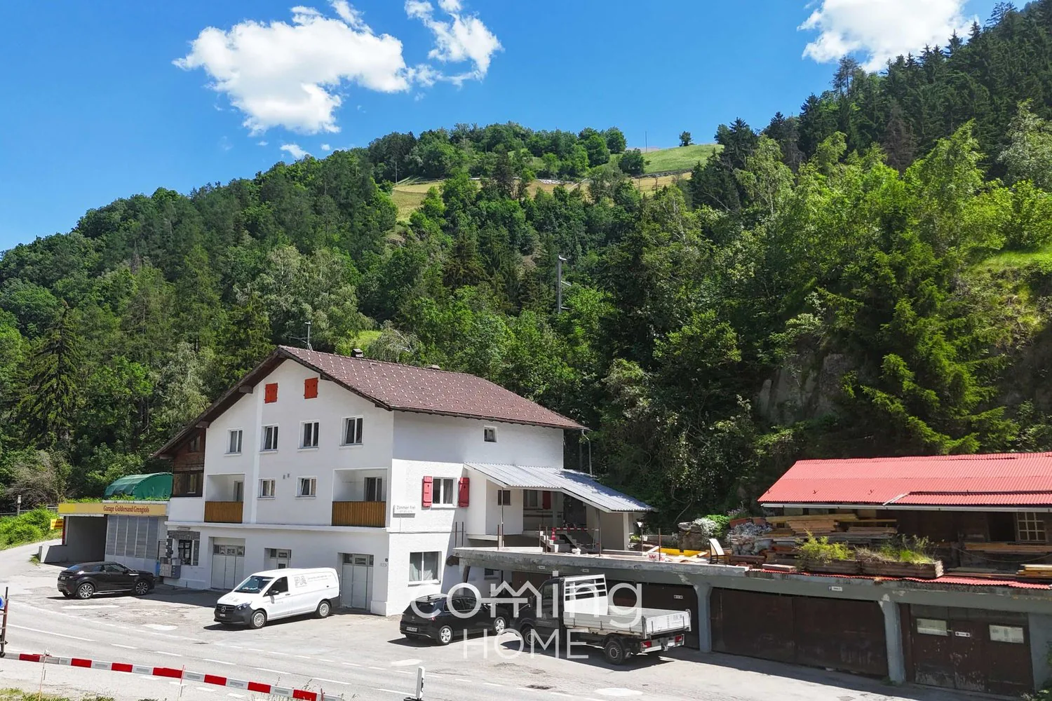 Apartment building with 11 apartments in sunny location Grengiols
