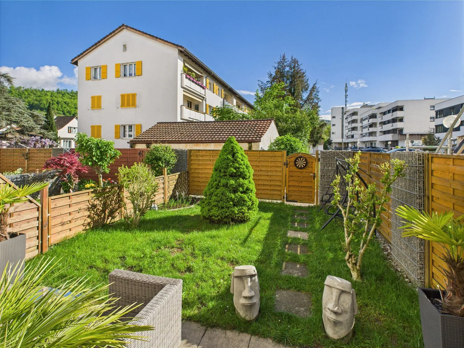 Gemütliche 3.5-Zimmer Wohnung mit Garten