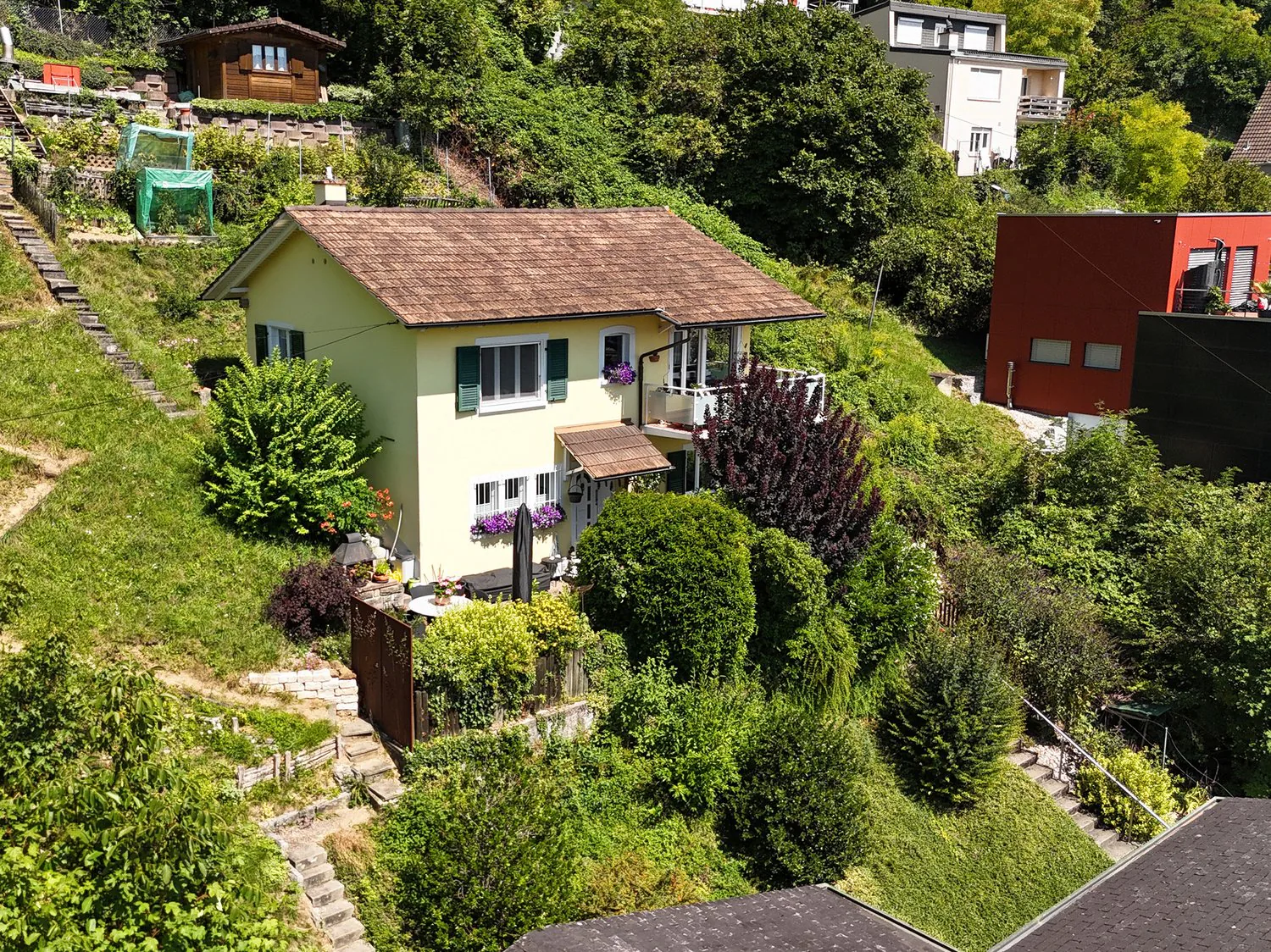 Gemütliches Zuhause mit Garten und Weitblick