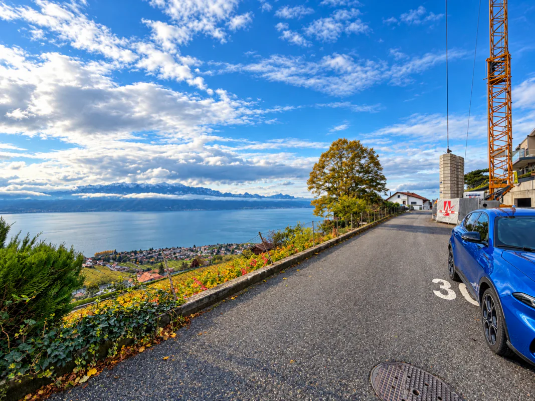 Neues Duplex von 4.5 Zimmern mit Terrasse und Panoramablick auf den Genfersee