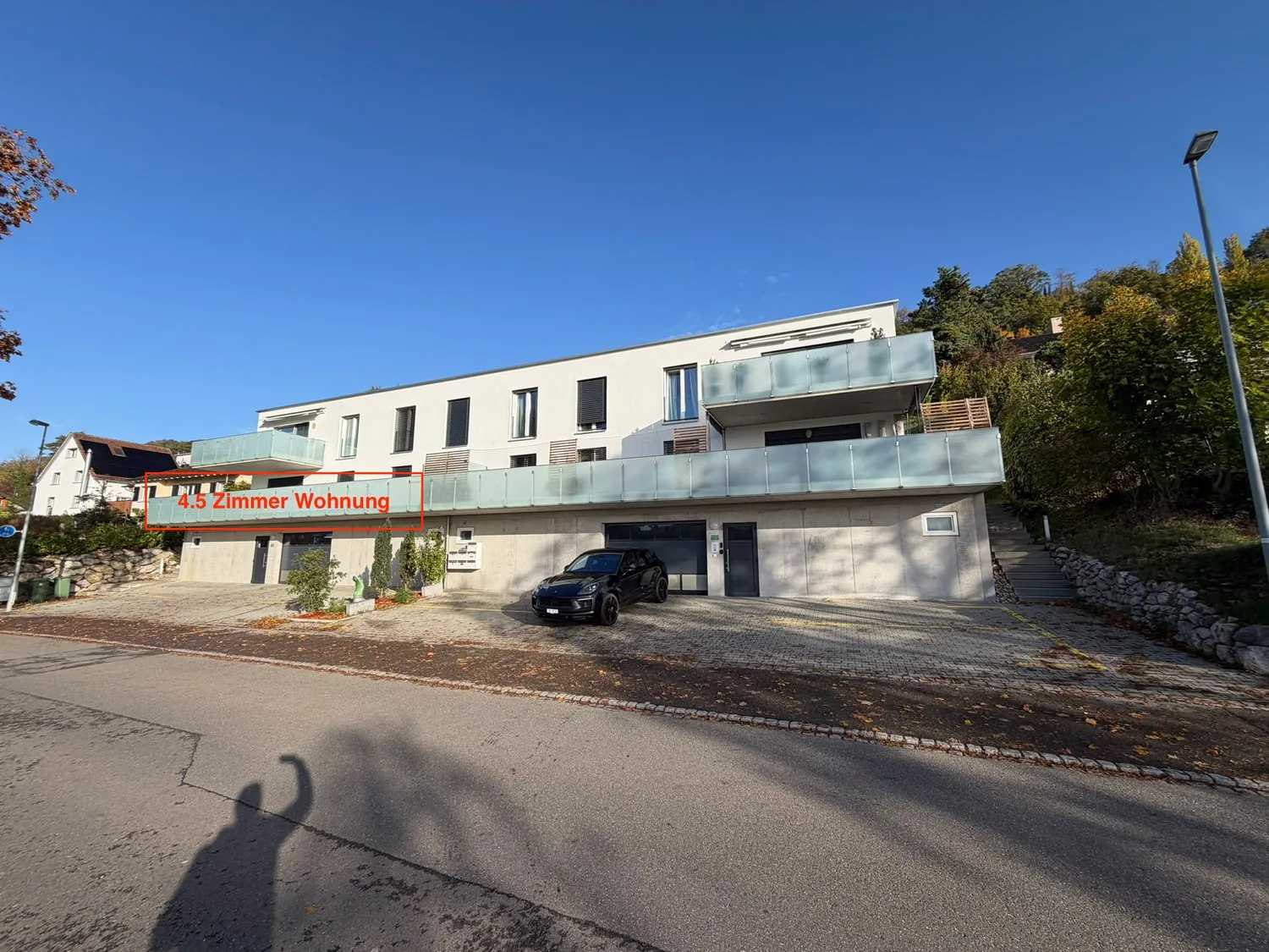 Modern 4.5-room apartment with over 55m2 terrace
