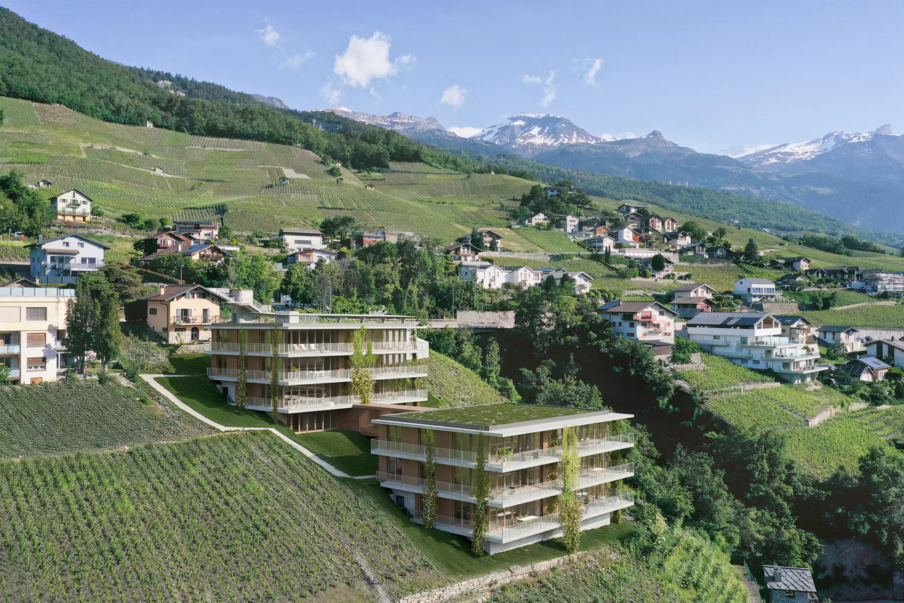 Lot B42 - 3.5 rooms new building with breathtaking view