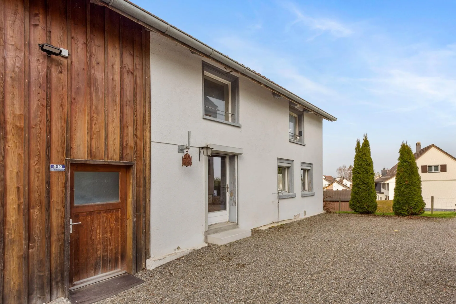 Historic single-family house with barn (built in 1899) in Zuben TG