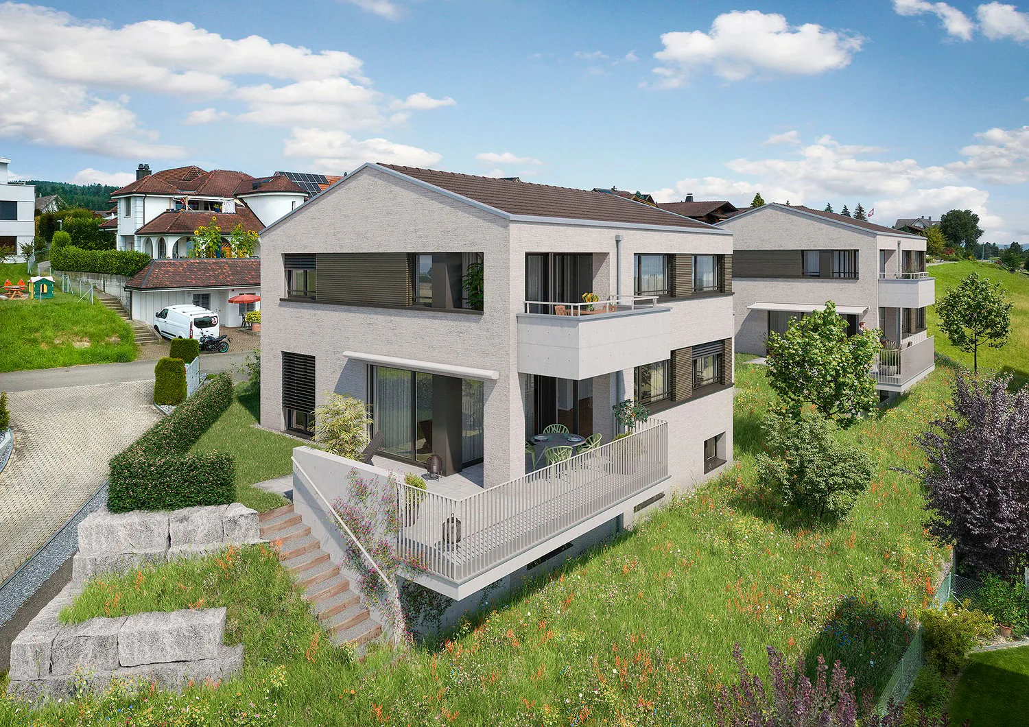Freistehendes 6½-Zimmer-Einfamilienhaus (Neubau) nur 20 Min. von Zug entfernt