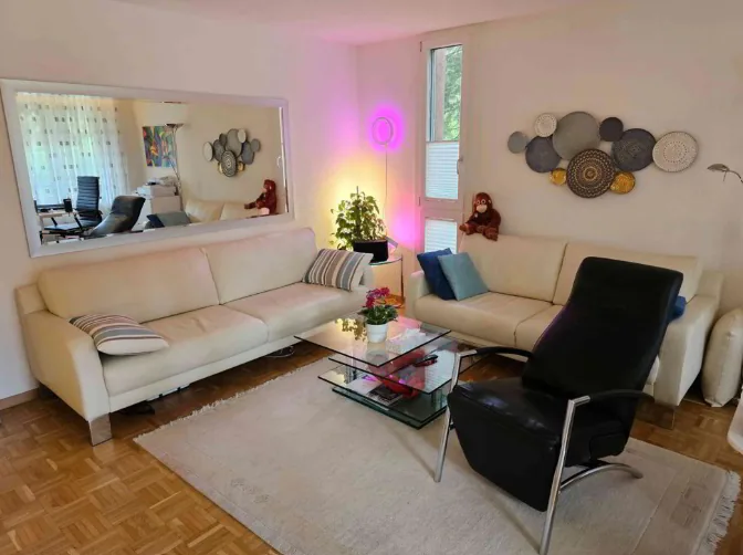 Ruhige luxuriöse möblierte Luzerner Wohnung- alles inkludiert
