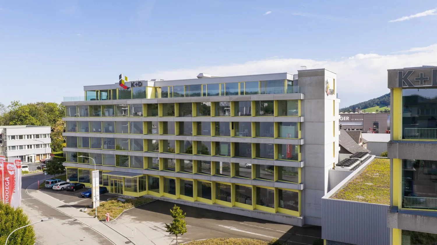 Modern office spaces at Schuppisstrasse 10 in St. Gallen | Partial areas from 50 m² possible