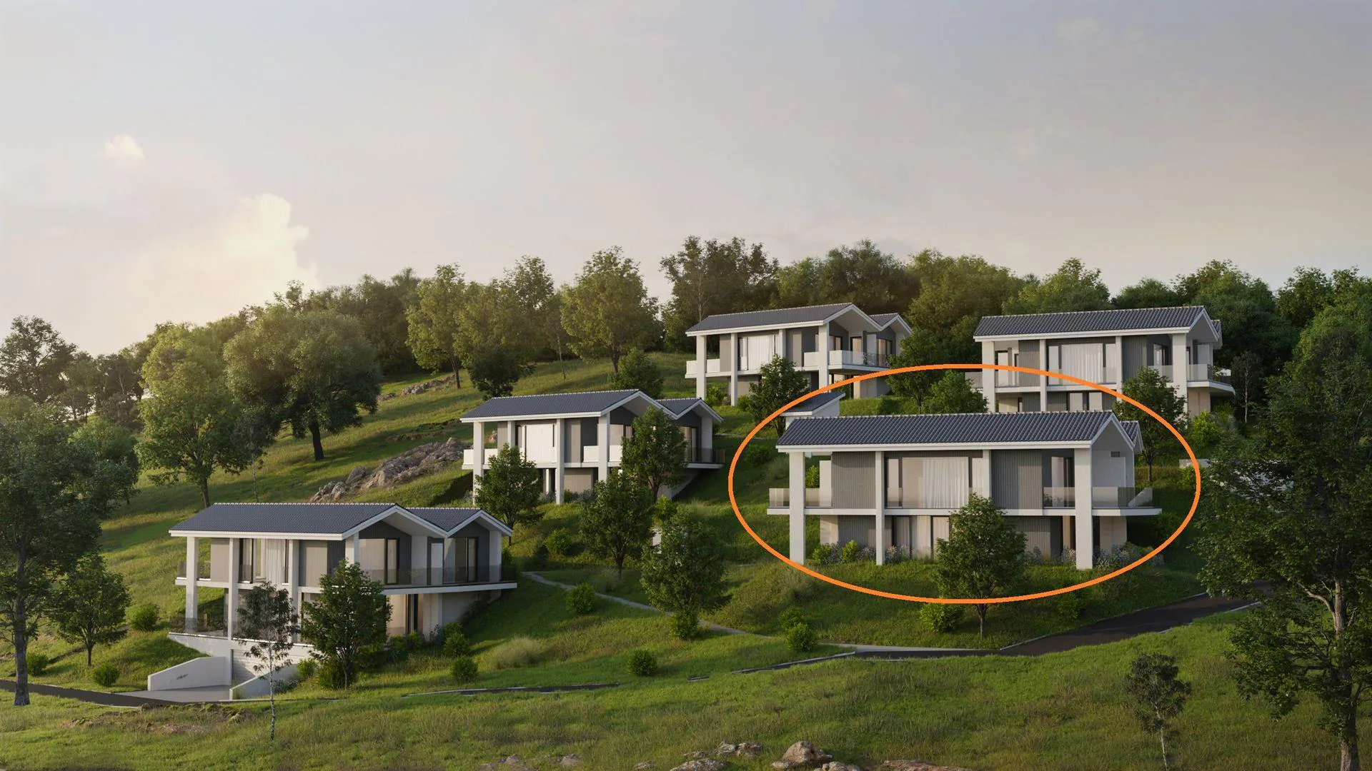 New 7.5-room villa with panoramic views of Lake Morat