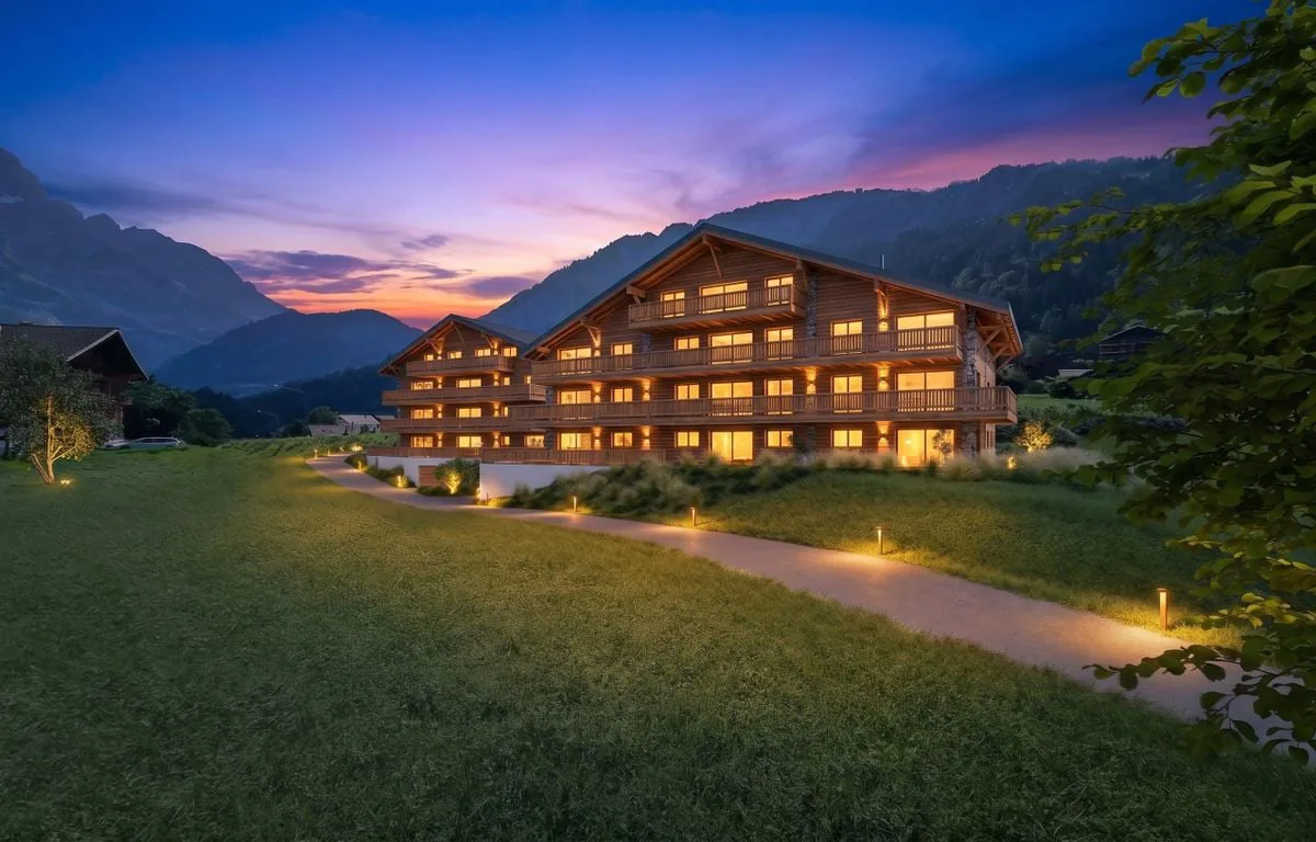 Nouvel appartement en attique 3.5 pièces à Champéry - Résidence Principale - Vente sur plans (lot 23)