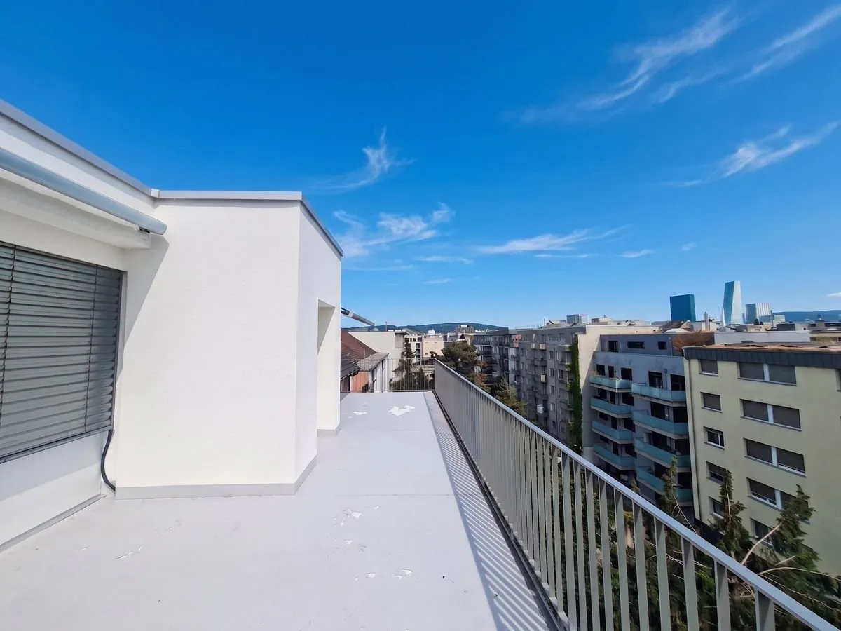 Geräumige 4.5-Zimmer Attikawohnung mit Aussicht in Basel zur Miete
