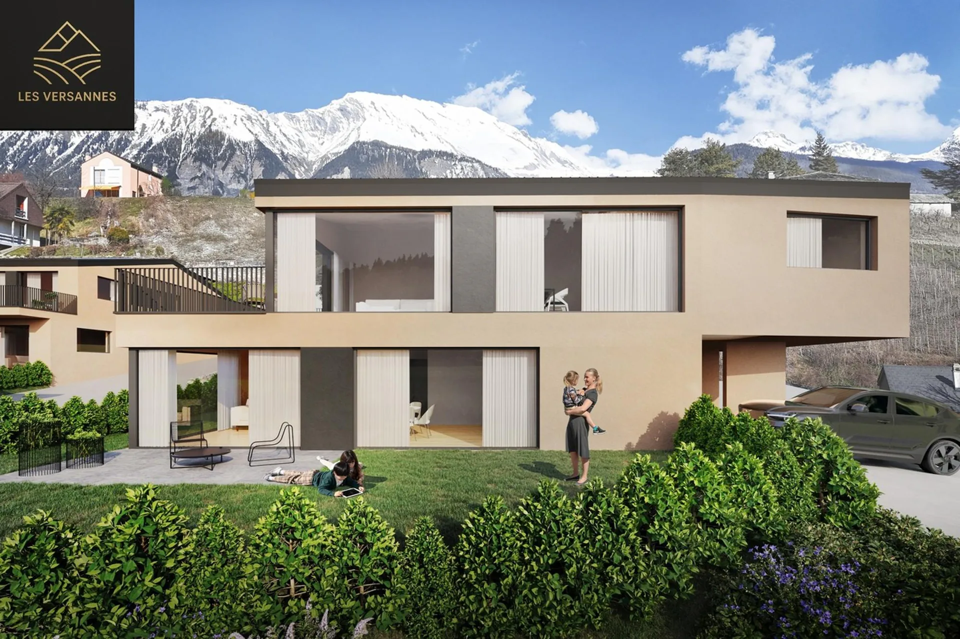 Appartement moderne de 3.5 / 4.5 pièces à vendre à Grimisuat