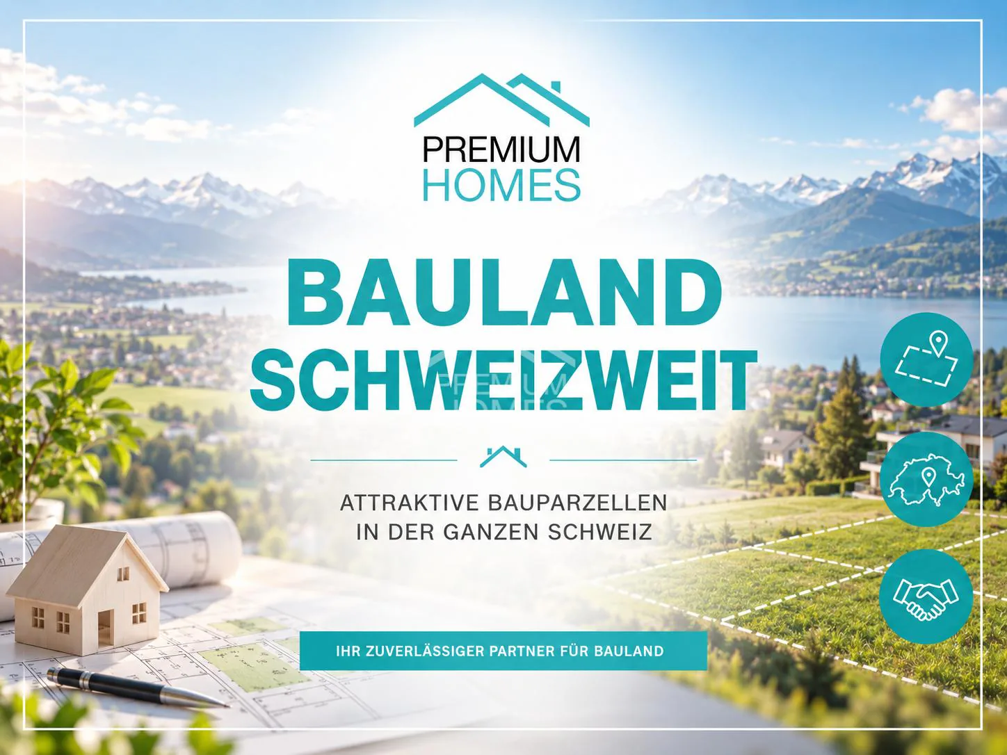 Bauland für Ihre Vision - Ausgewählte Grundstücke in der ganzen Schwei
