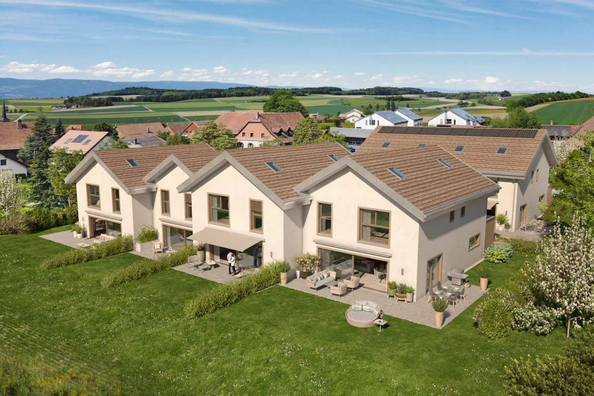 NOUVEAU PROJET DE 6 VILLAS FAMILIALES À THIERRENS AVEC JARDINS !