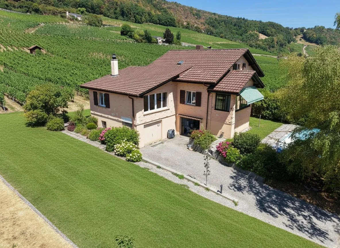 Vollständig renovierte Familienvilla am Rande der Weinberge