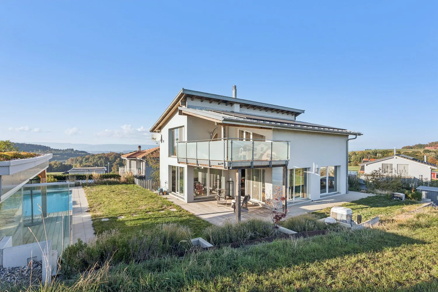 The Villa du Pralet: the charm of a rural setting, the comfort of a contemporary house