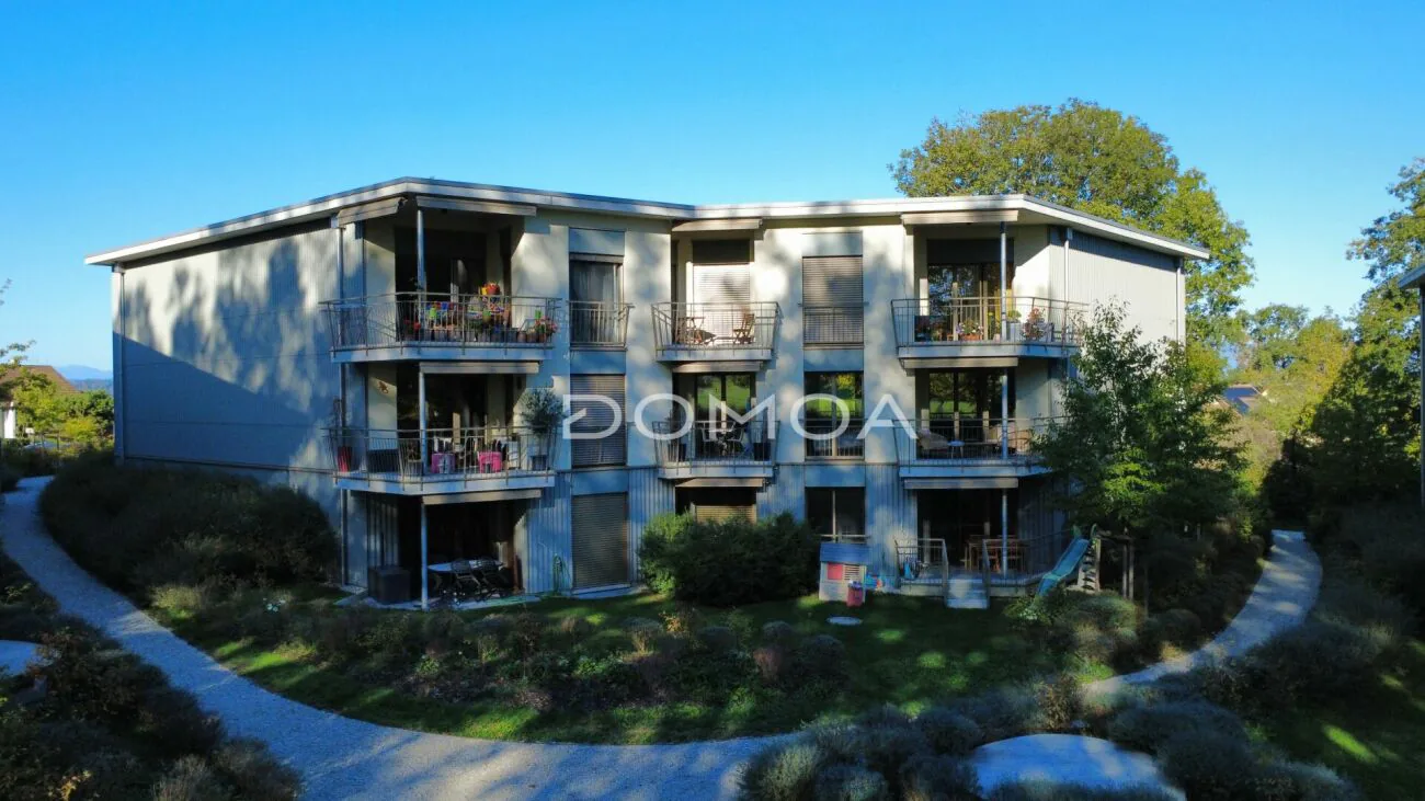 Privilegiertes Umgebung und Blick auf den Golf - Charmantes 2,5-Zimmer-Apartment in Payerne
