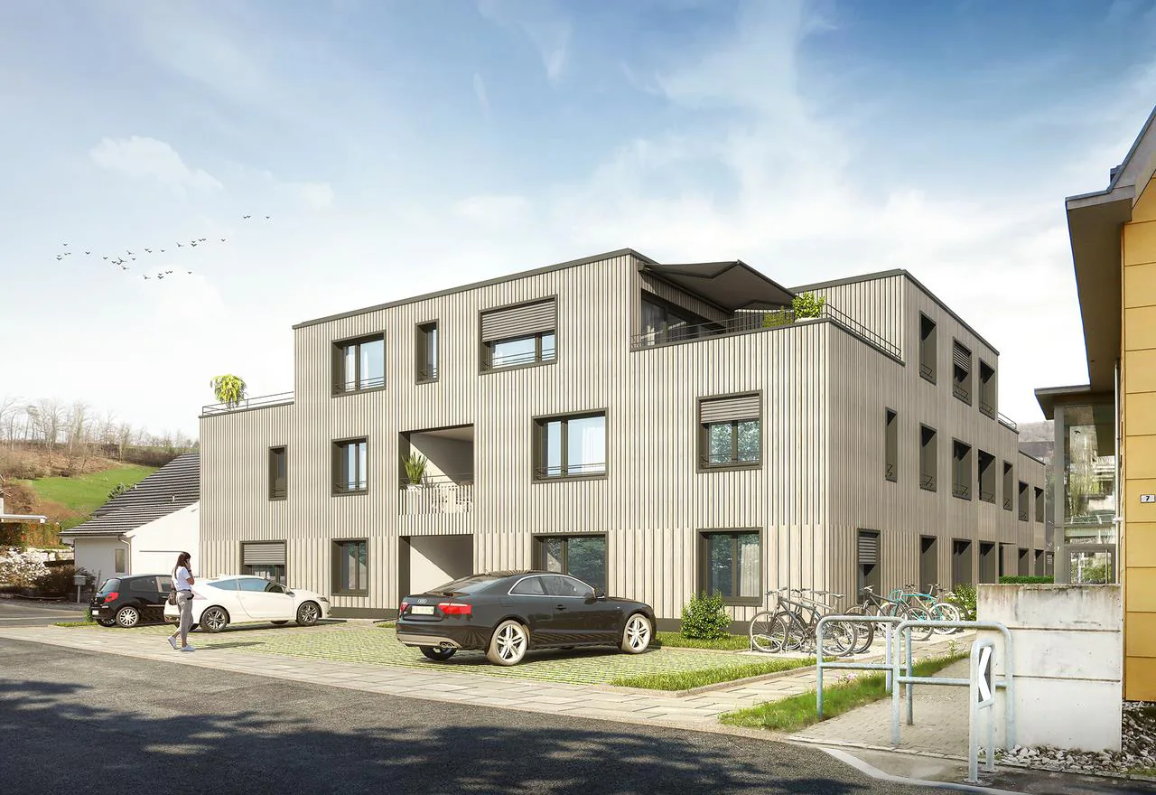 Ruhige Wohnung: 3½-Zimmer Wohnung mit geräumigem Wohnbereich.