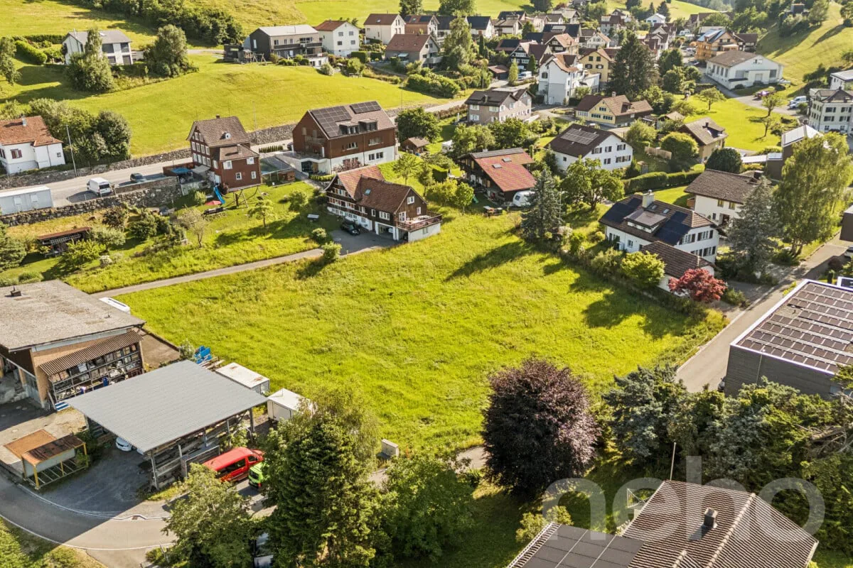 Terrain à bâtir spacieux avec potentiel de développement à Wolfhalden