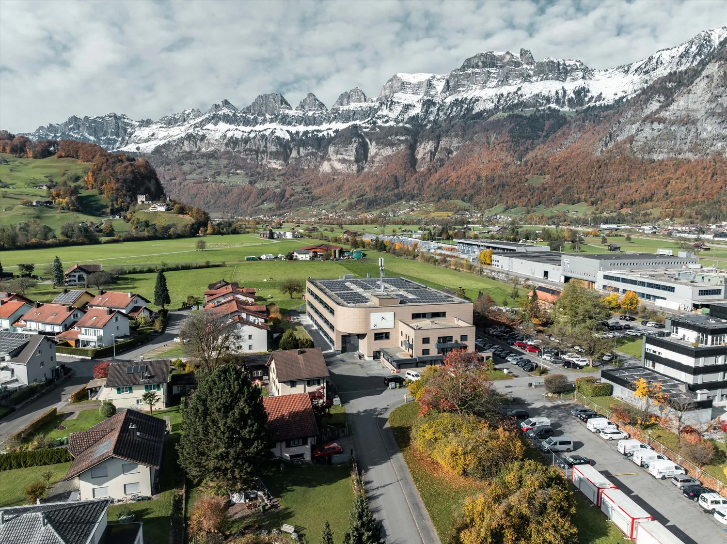 Attraktive Industrie- und Gewerbeflächen in Flums