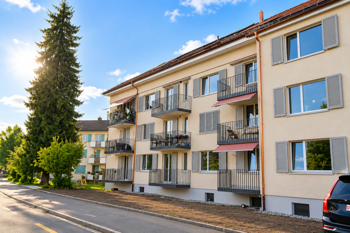 3.5 Zimmer, Moderne Wohnung im Erstbezug nach Totalrenovation